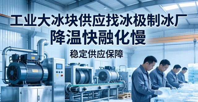 工业大冰块供应找冰极制冰厂 降温快融化慢