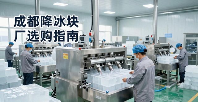 成都降温冰块厂选购指南 附冰极制冰厂实操使用建议