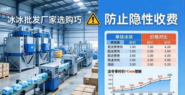 工业冰块批发厂家怎么选 杭州制冰厂选购技巧分享