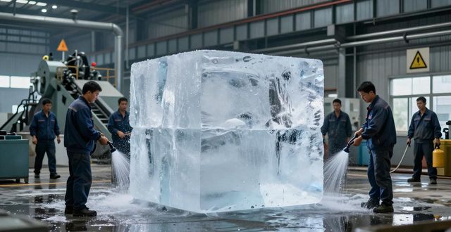 杭州车间防暑降温大冰块_车间大冰块降温_大冰块防暑降温方法